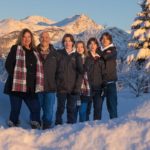 Mullen Family-1818 family of 6 out in the snow