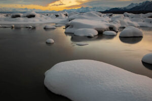 High Tide on the Beach Lake Mudflats – Bart Quimby