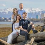 Hardt Family 2024-4831-3 family photo with anchorage in the background